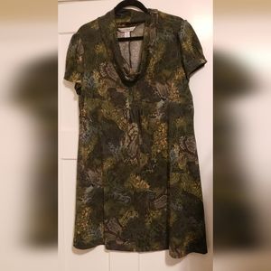 Forest Green sweater dress or tunic